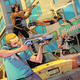Variant cover by Adam Gorham